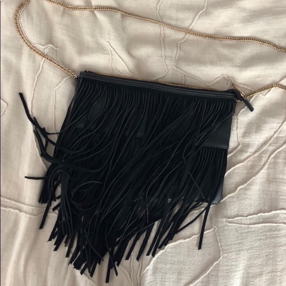 Fringe crossbody